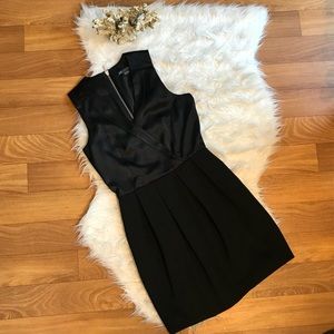 Armani Exchange Black tuxedo style dress